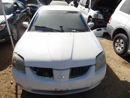 2005 MITSUBISHI GALANT DE WHITE 2.4 AT 203987